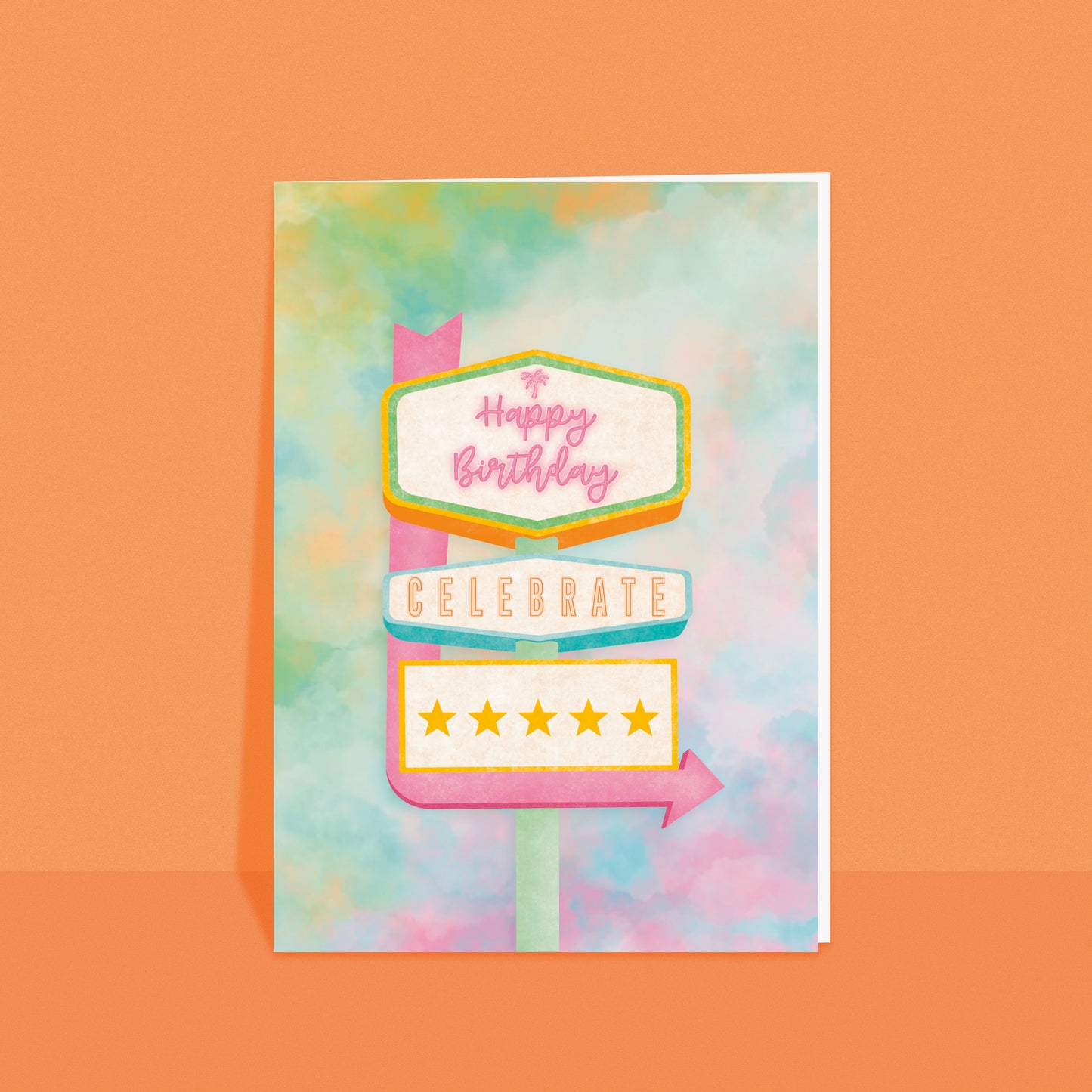 Birthday Motel A6 Card
