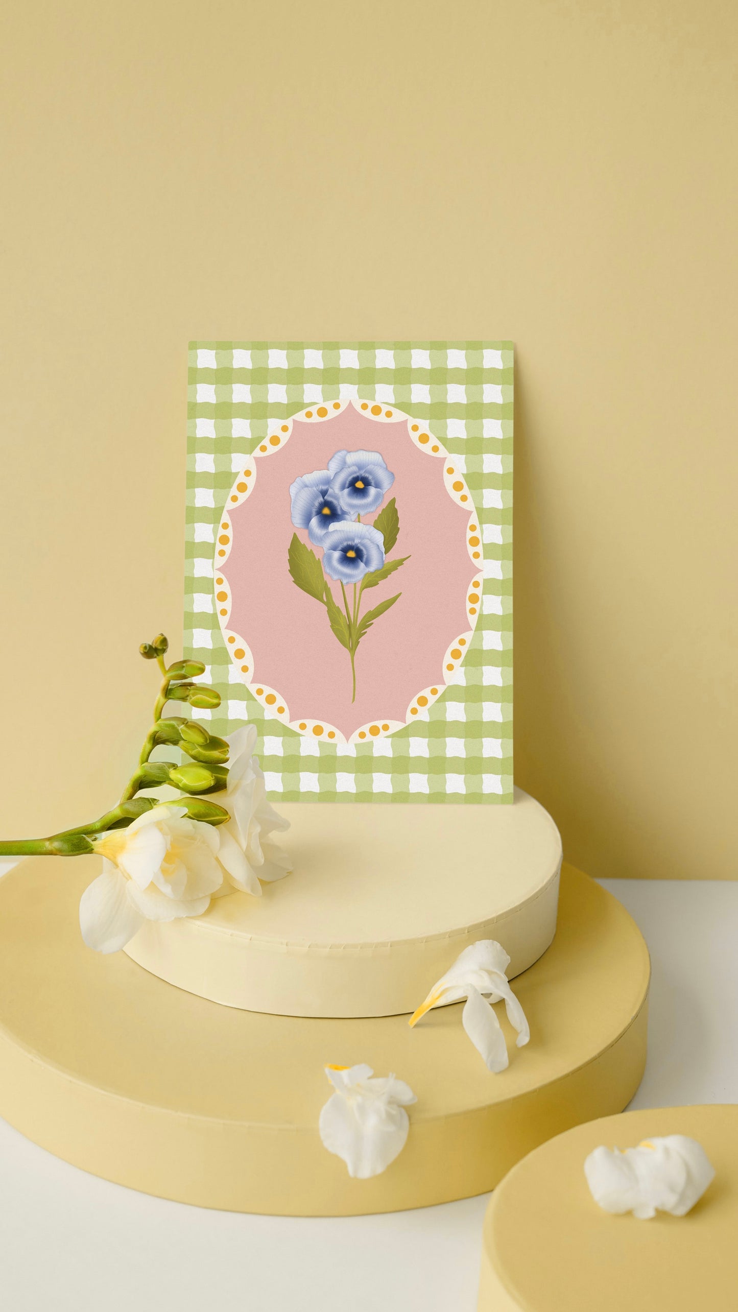Pretty Pansies Card