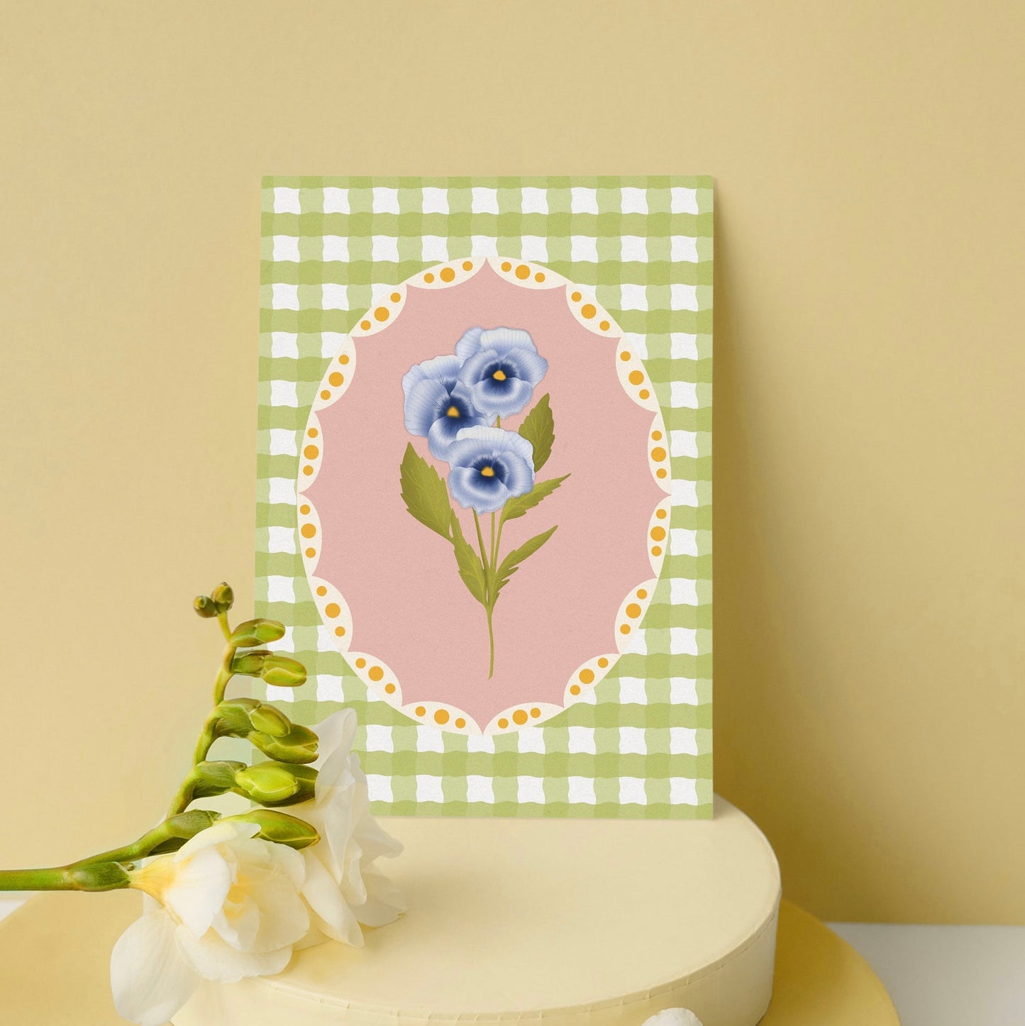 Pretty Pansies Card