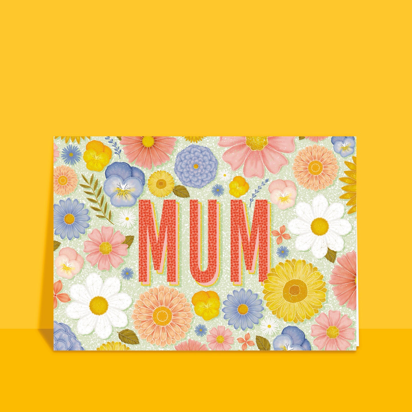 Spring Floral Mum Card