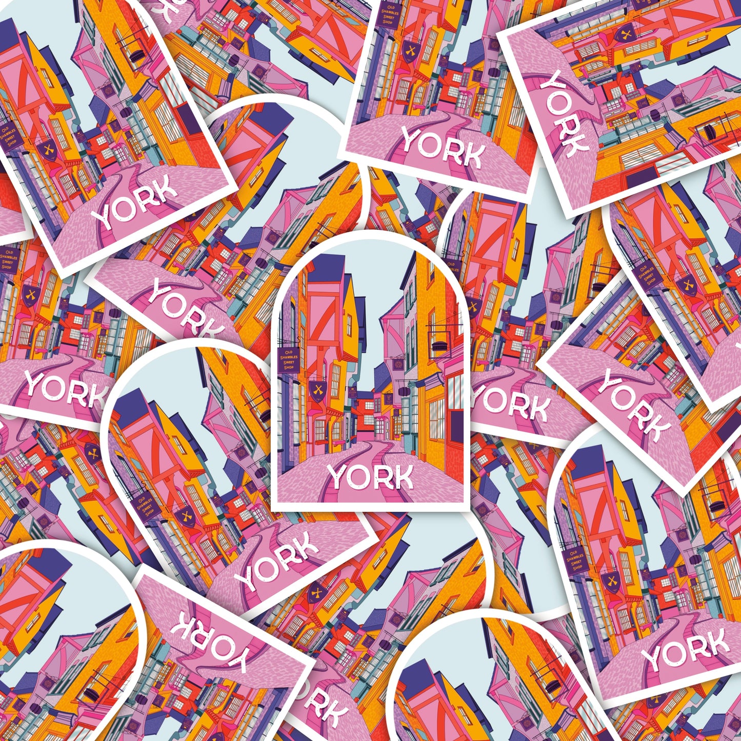 York Shambles Sticker