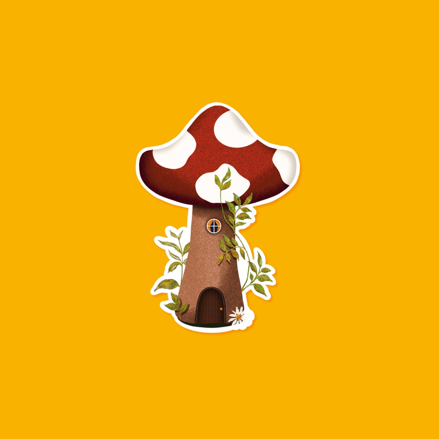 Toadstool Sticker