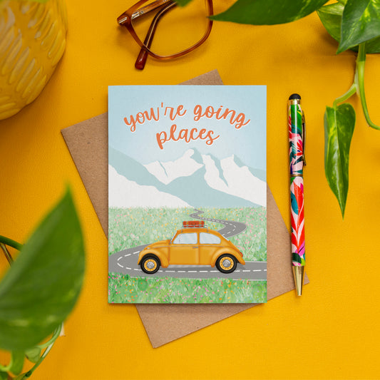 You're Going Places Card