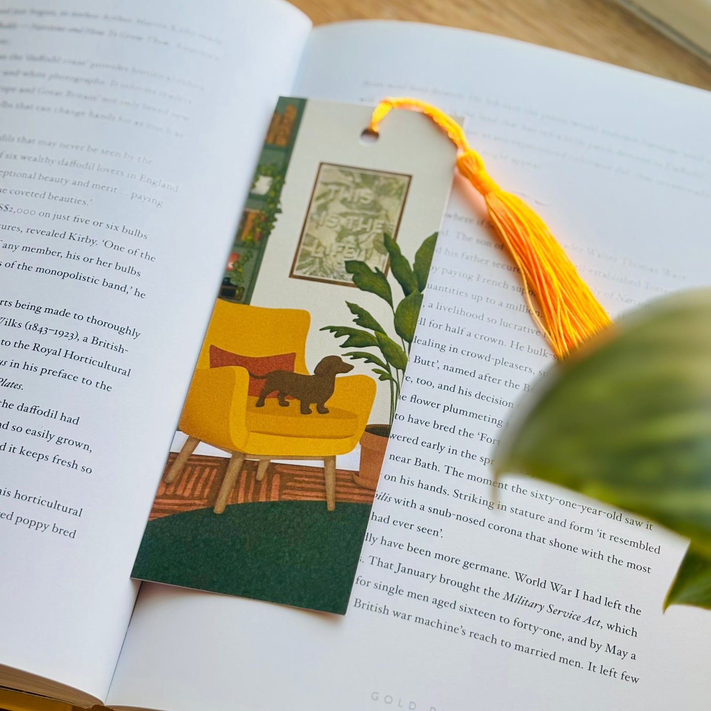Bella Sausage Dog Bookmark