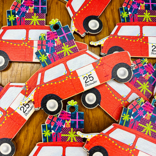 🚗 Mini Cooper Decoration