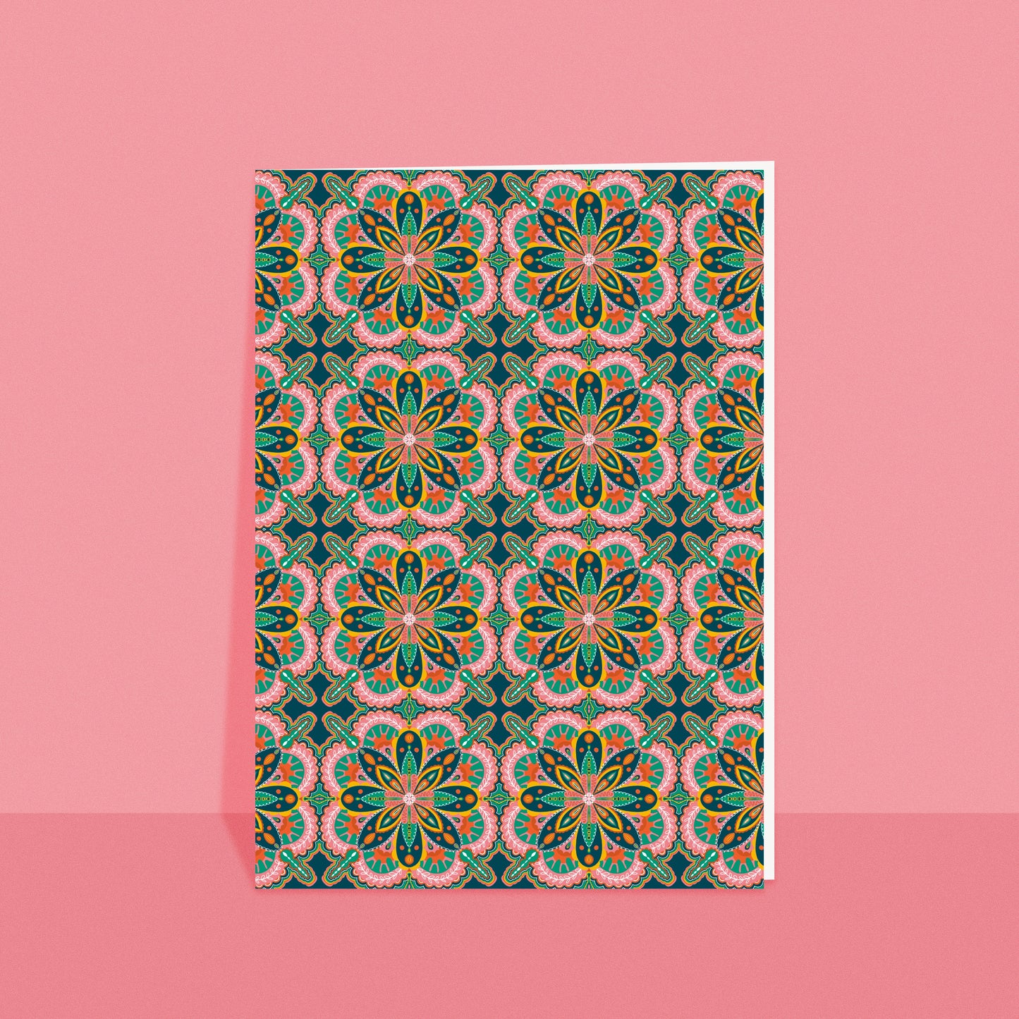Tile Print Card