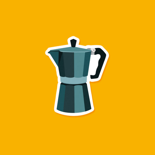 Moka Pot Sticker
