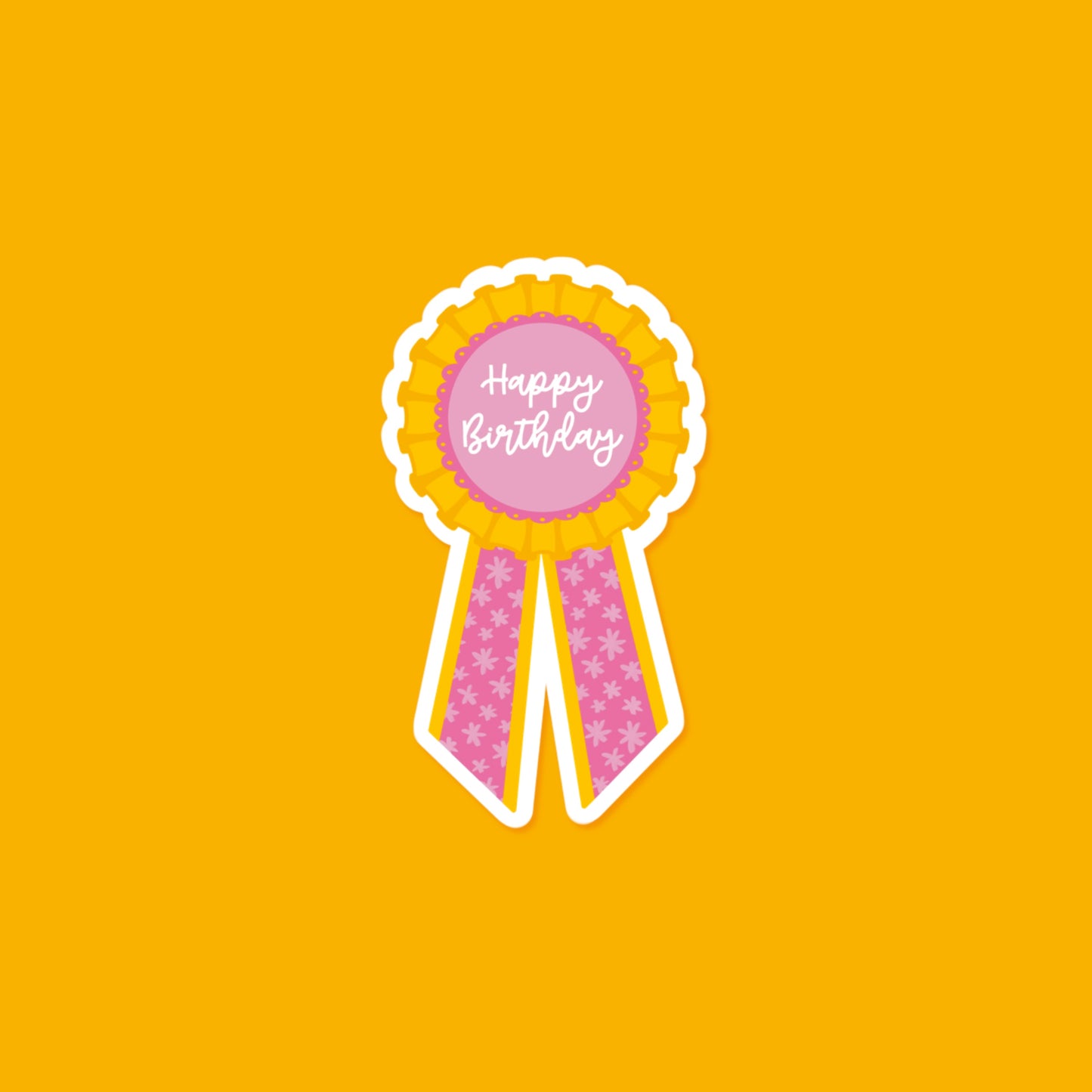 Happy Birthday Sticker