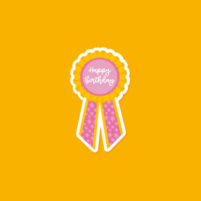 Happy Birthday Sticker
