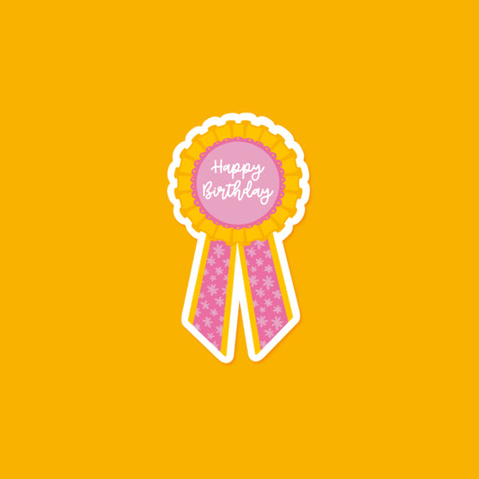 Happy Birthday Sticker