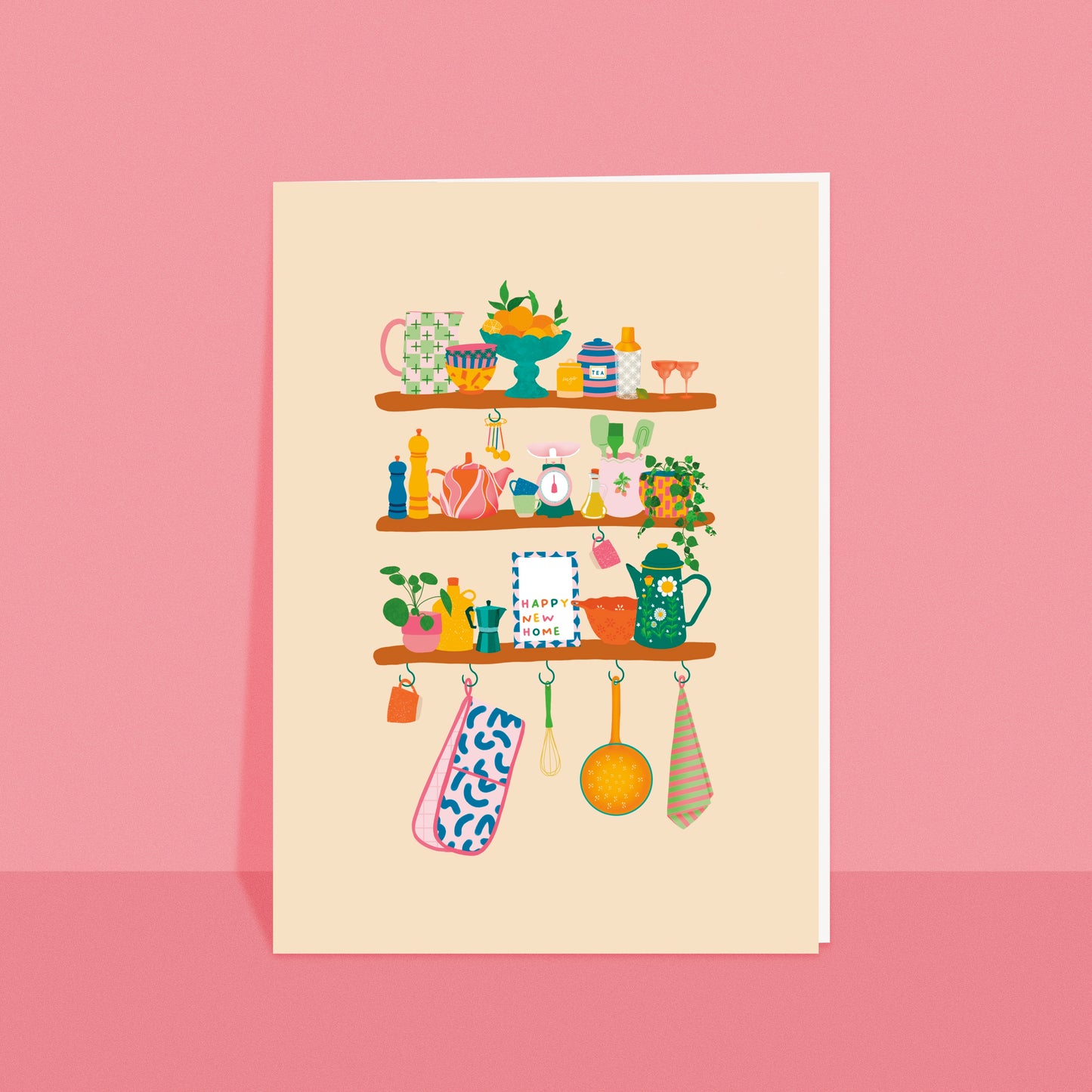 Kitchen Shelfie New Home Card