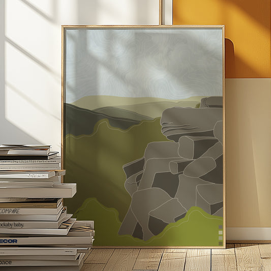 Froggatt Edge Print
