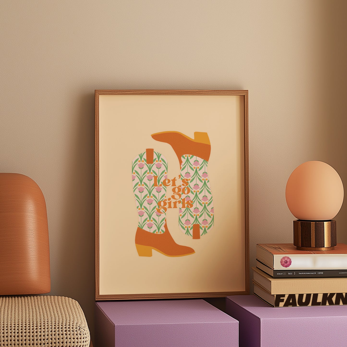 Let’s Go Girls Print