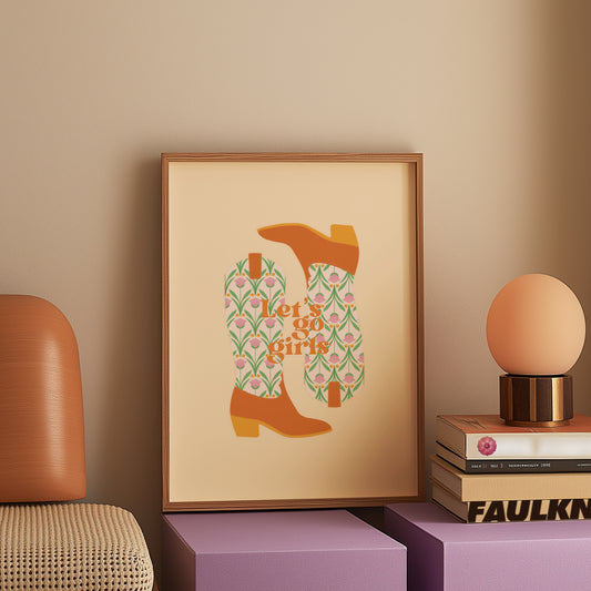 Let’s Go Girls Print