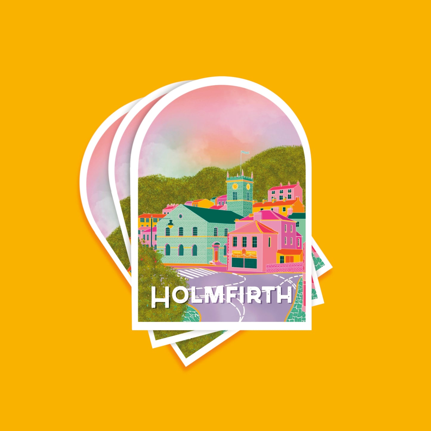 Holmfirth Sticker
