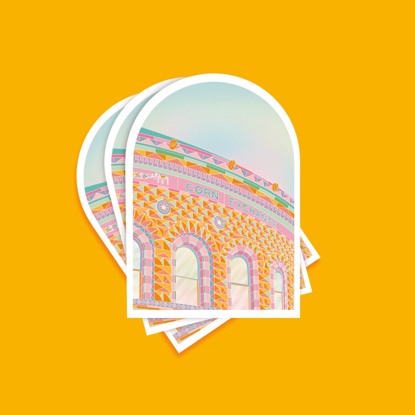 Leeds Corn Exchange Sticker