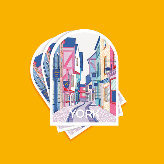 York Shambles Sticker
