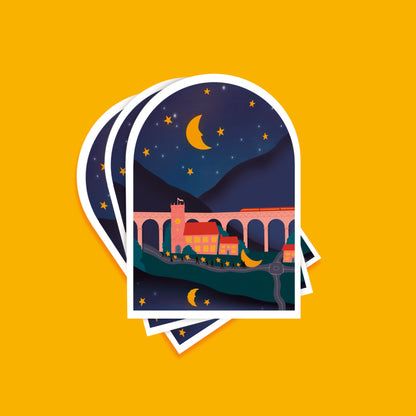 Slaithwaite Moonraking Sticker