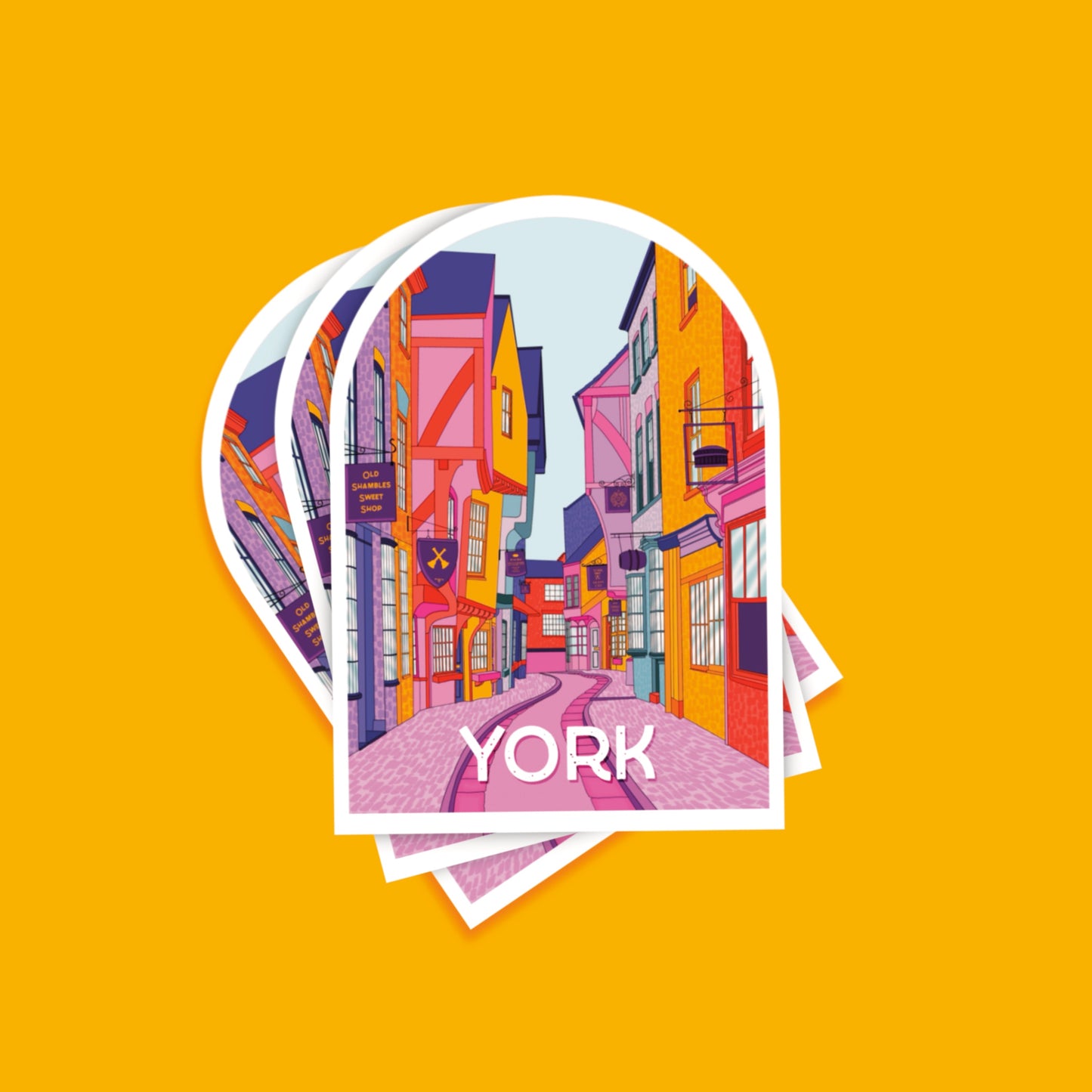 York Shambles Sticker