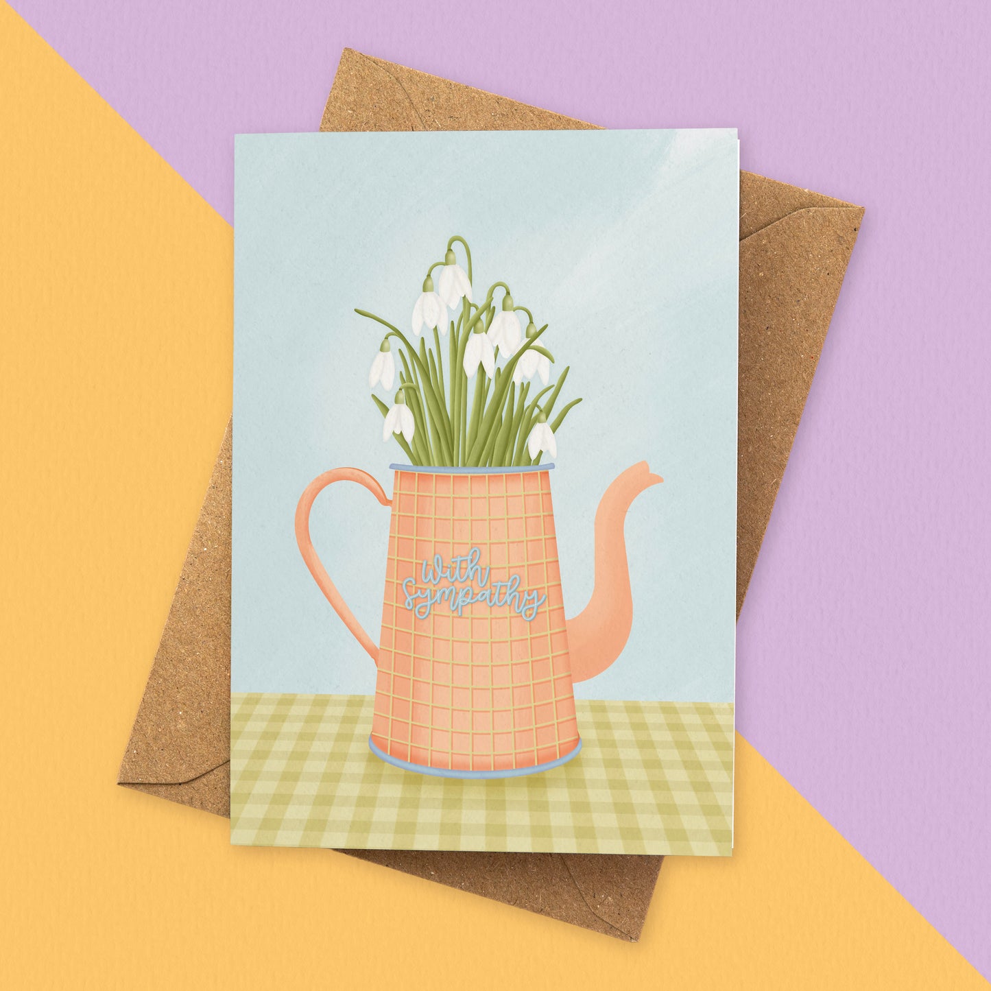 With Sympathy Card