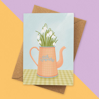 With Sympathy Card