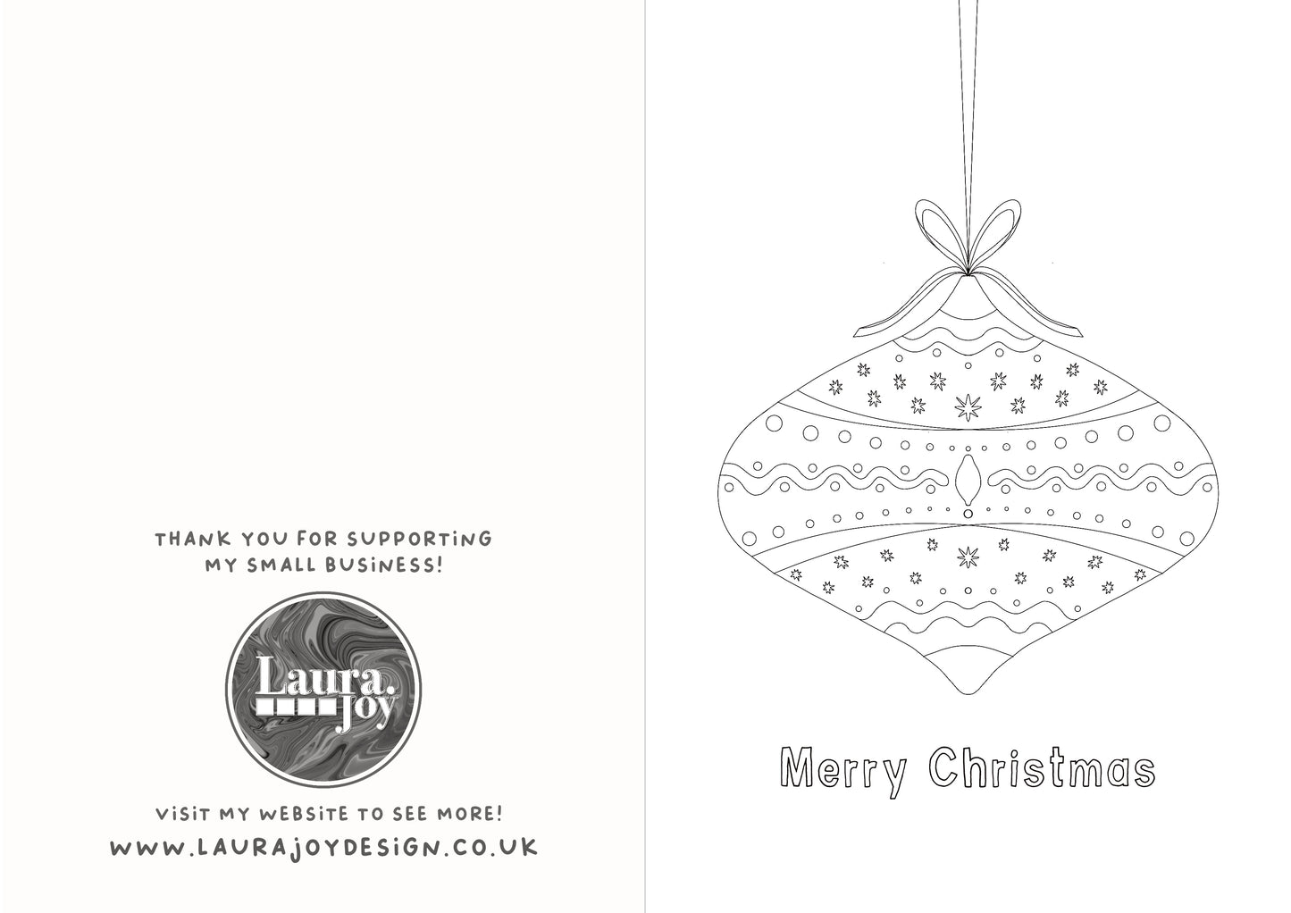 Printable Christmas Card Bundle